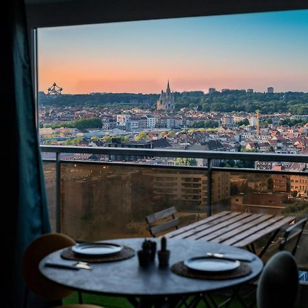 Studio Avec Vue Panoramique Et Parking Gratuit Brussels Exterior photo